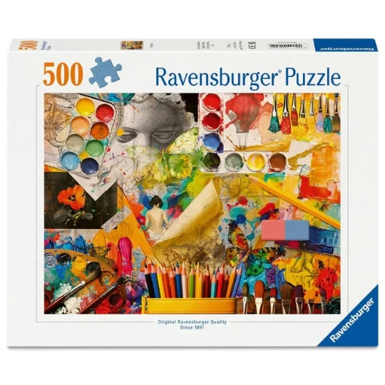 Ravensburger-Casse-Tete Studio D'art 500 Mcx