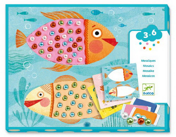 Collages des petits / Mosaiques de perles
