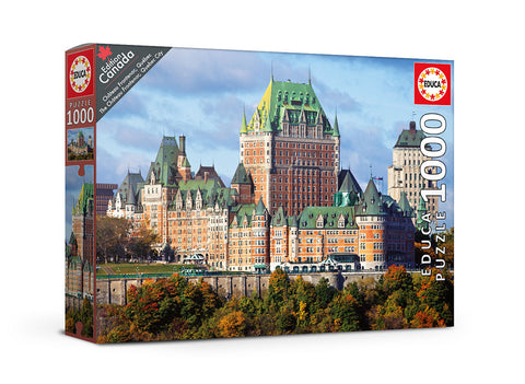 1000 Piece Puzzle - Chateau Frontenac, Quebec New Edition