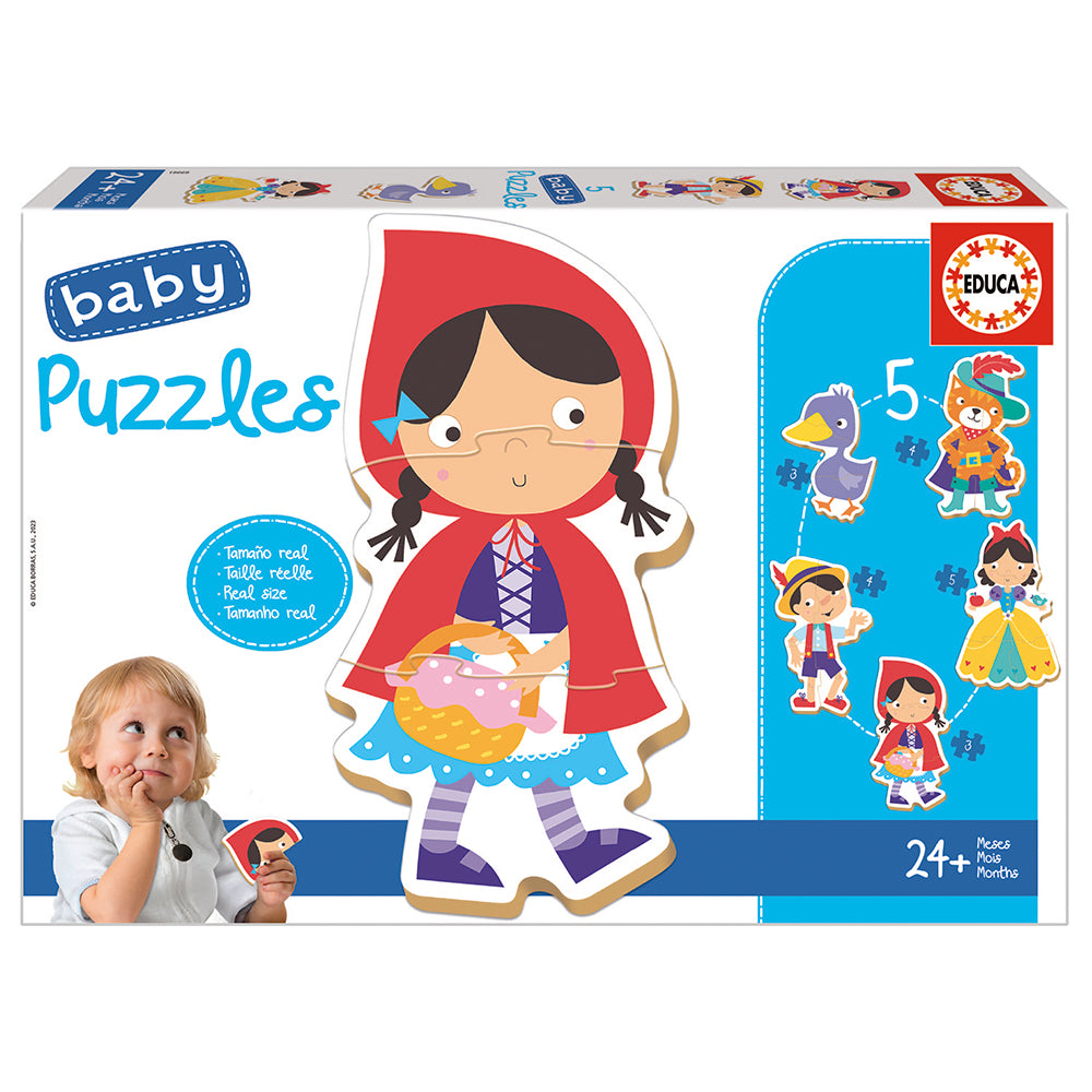 5 Baby Puzzles - Once Upon a Time 