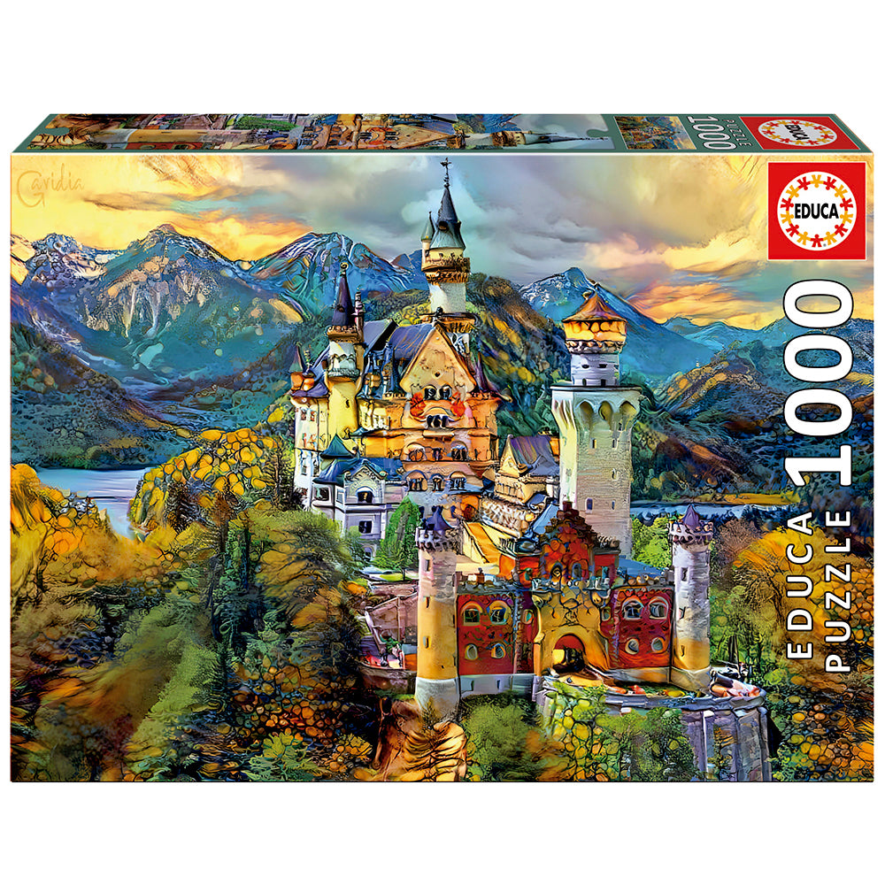 1000 piece puzzle - Neuschwanstein Castle