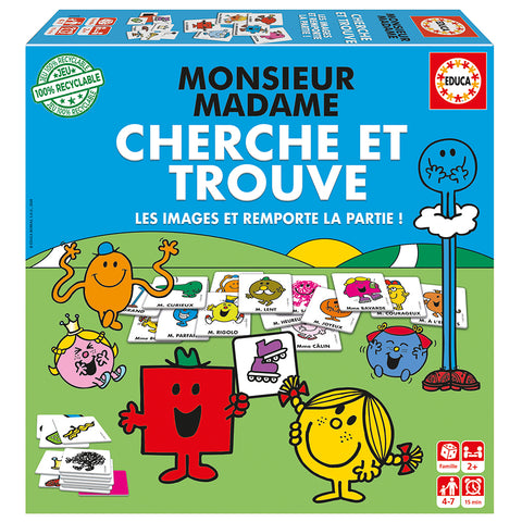 Educa - Find and find Mr. Men French Version