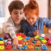 Tutti fruiti- number and letter mold