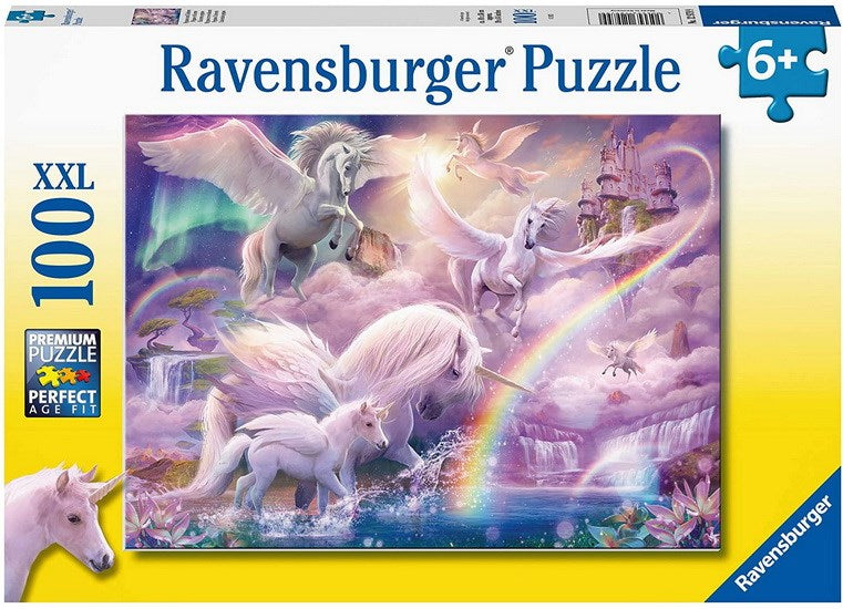 Ravensburger-Pegasus and Unicorn 100 pieces