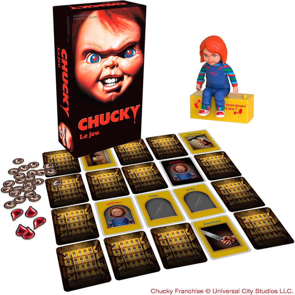 Jeu Chucky The Game version française - Jeu de plateau | Boardgame chez Chat Perché