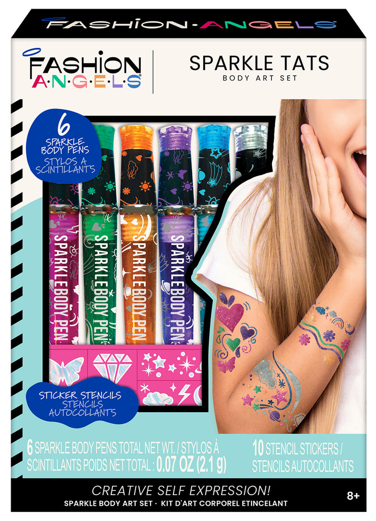 Fashion Angels - Sparkle Tats - Kit d'art corporel étincelant