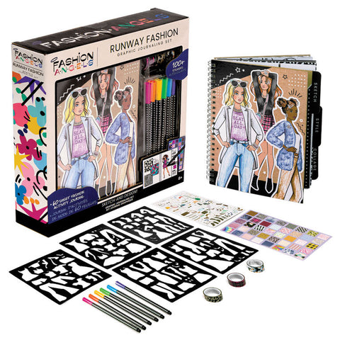 Fashion Angels - Kit de journal graphique - Runway Fashion