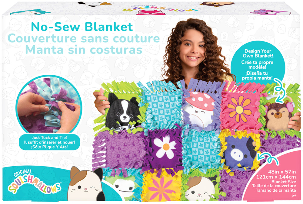 Squishmallows - Ensemble de couvertures sans couture