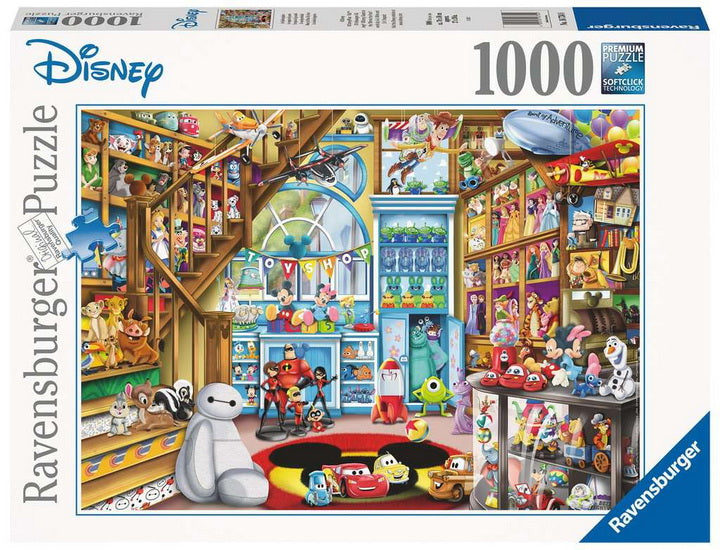 ravensburger- Casse tete le magasin disney 1000 mcx
