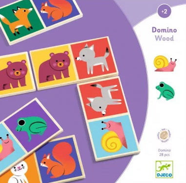 Djeco-Domino Wood
