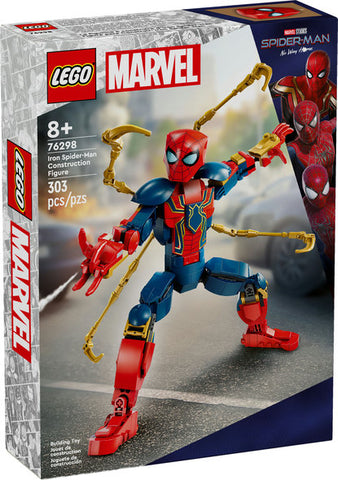 LEGO Iron Spider-Man Construction Figure Set 76298