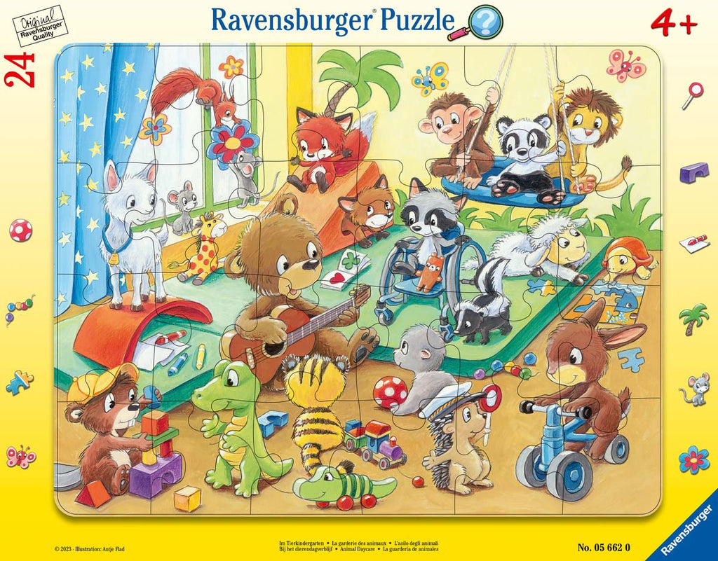 24 pcs daycare puzzle