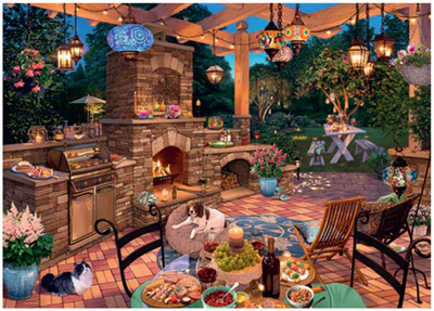 the garden kitchen 1000 pcs