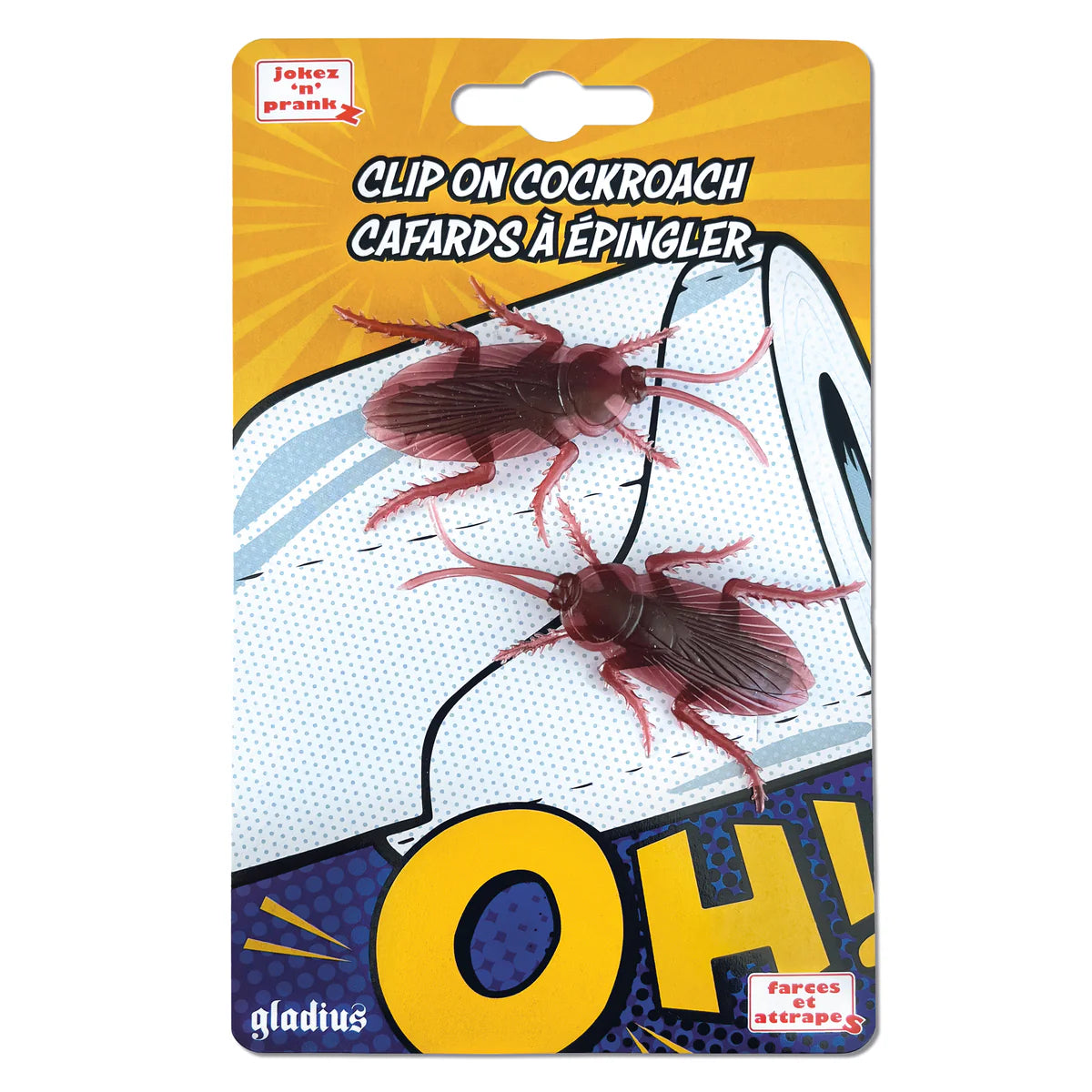 Cockroach to pin down