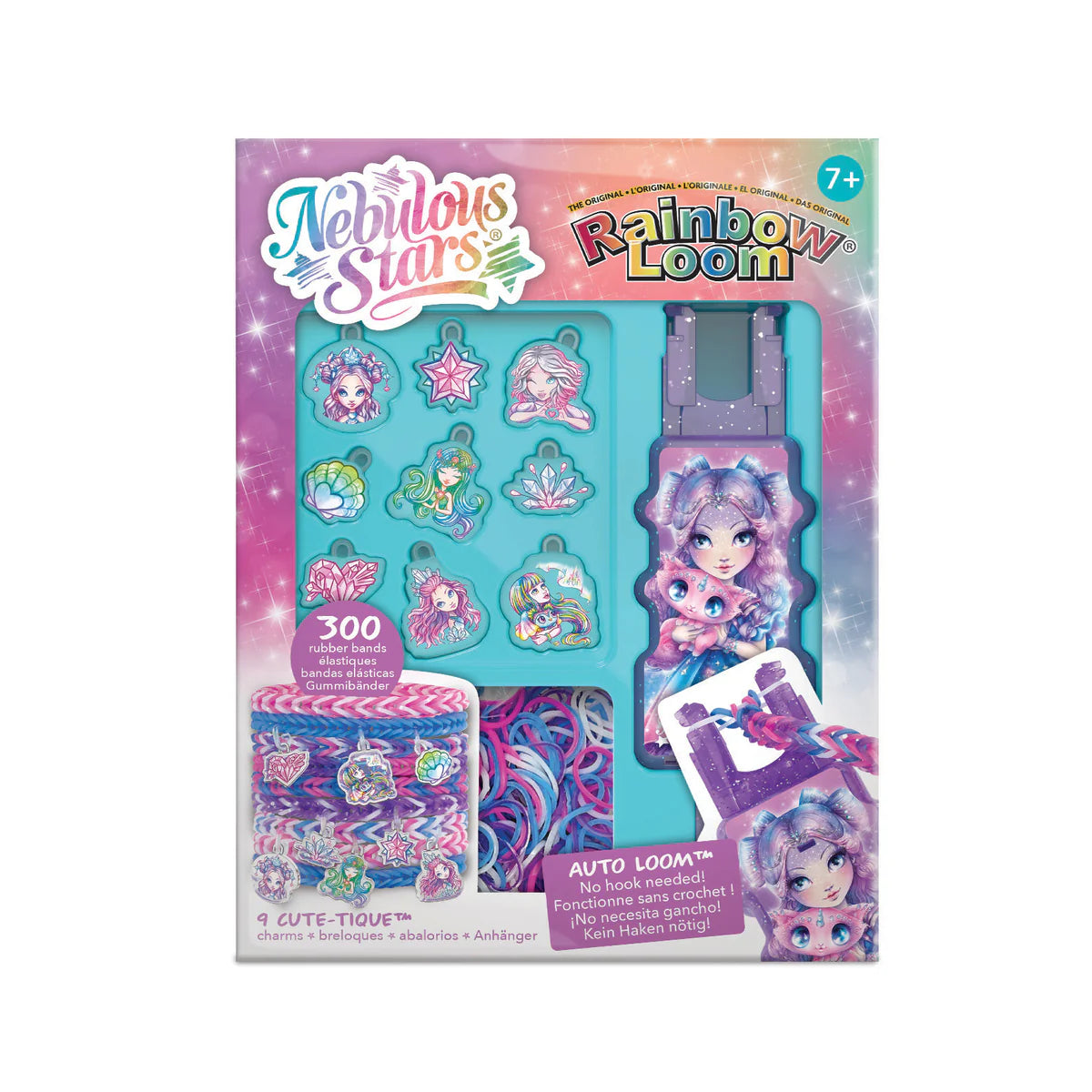 Nebulous Stars - Rainbow Loom Charm Set