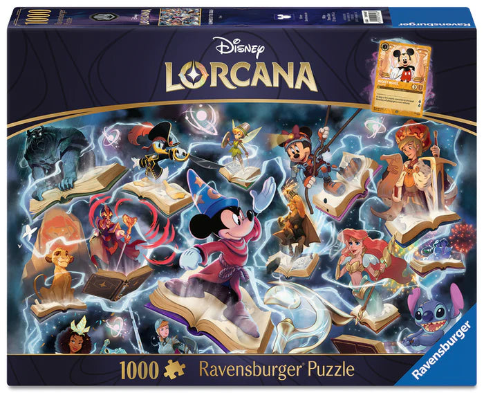 Ravensburger - Lorcana Glimmers of the Realm puzzle: Steel, 1000 pieces