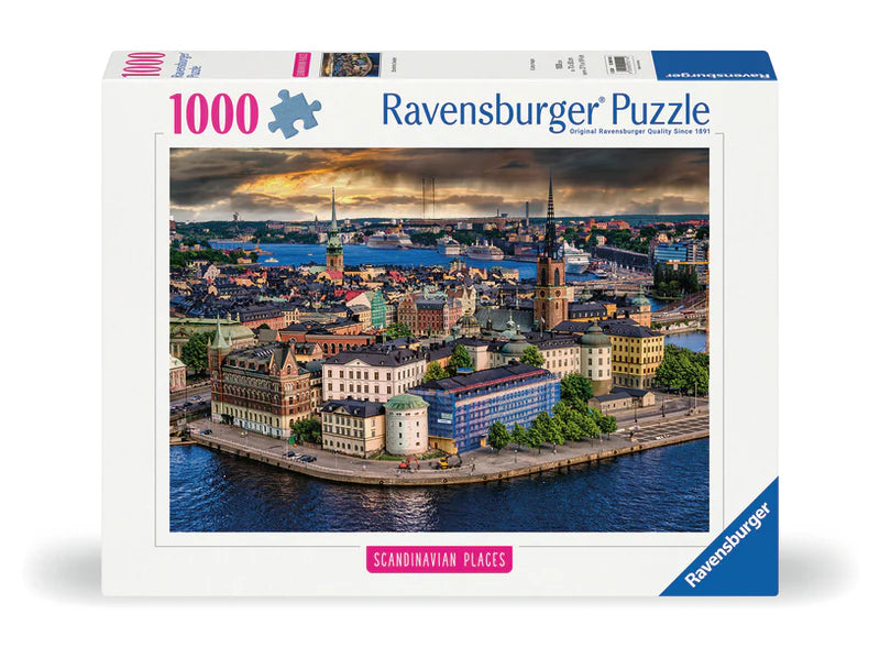 Ravensburger-Stockholm, Sweden, 1000 pieces