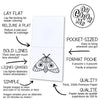 Mini livre de coloriage hygge avec reliure à plat, format poche, pour adulte et enfant.