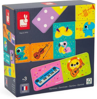 Janod-dominos - instruments de musique