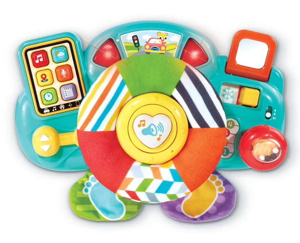 VTech Baby Steering Wheel Baby Pilot - French Edition