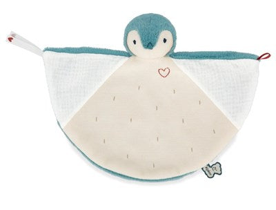 Kaloo - doudou pingouin vert
