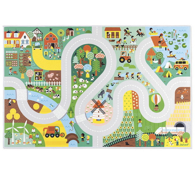 Janod-CROSS ROADS: TAPIS CAMPAGNE