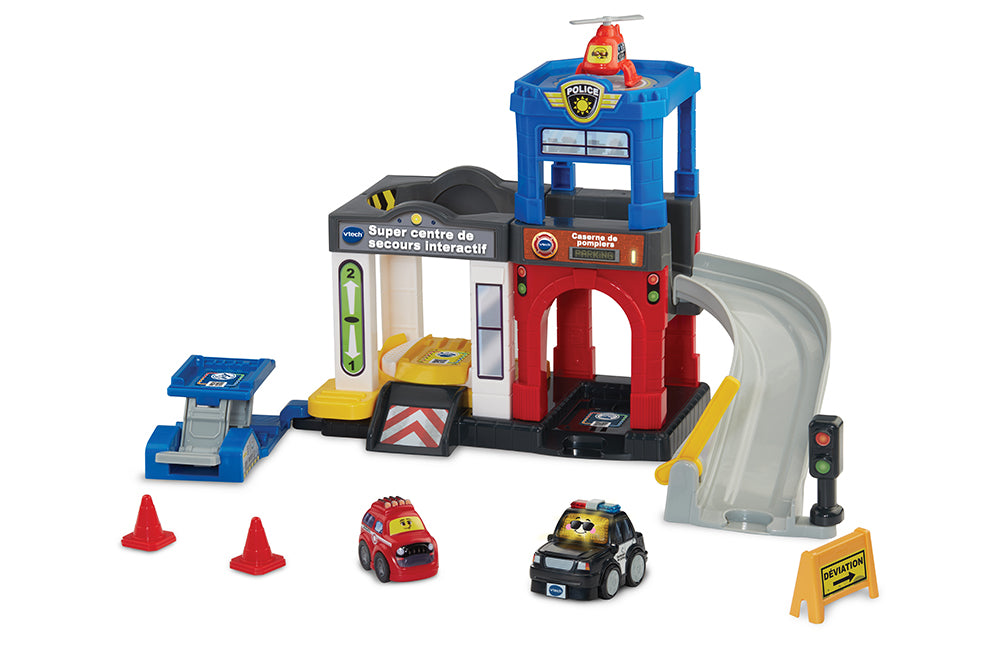 Vtech-Tut Tut Bolides Super Interactive Rescue Center French Version