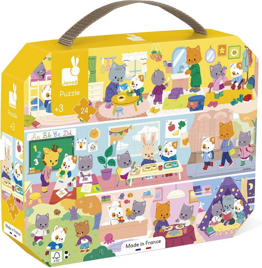 Janod - casse tête 24mcx - La routine quotidienne