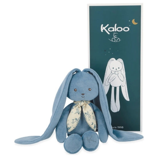 Kaloo - poupée lapin bleu horizon 35 cm