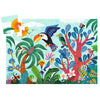 Djeco - Puzzle Silhouette 24 pièces- Coco le Toucan
