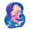 Djeoc-Silhouette puzzle / Ella, the mermaid - 36pcs