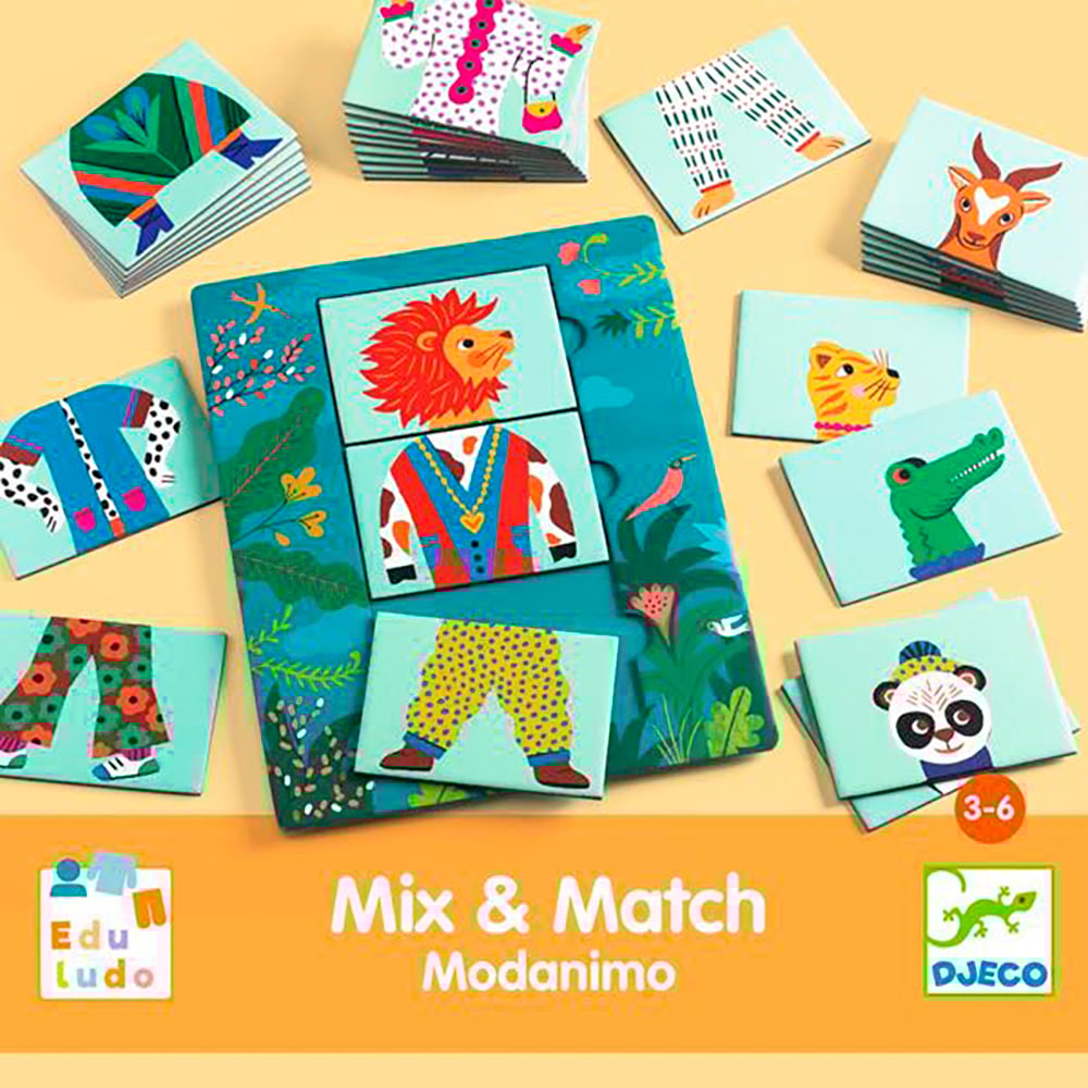 Djeco-Eduludo / Mix &amp; Match Modanimo 