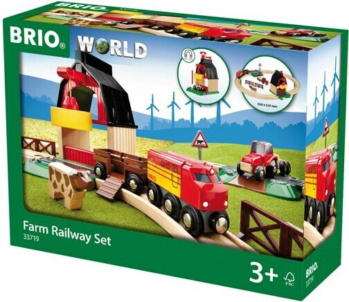Brio Train en bois Circuit de la ferme 33719