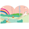 Floss & Rock – Fée arc-en-ciel – Autocollants repositionnables