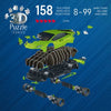 PUZZLE 3D LAMBORGHINI HURACAN EVO - EDITION VERTE