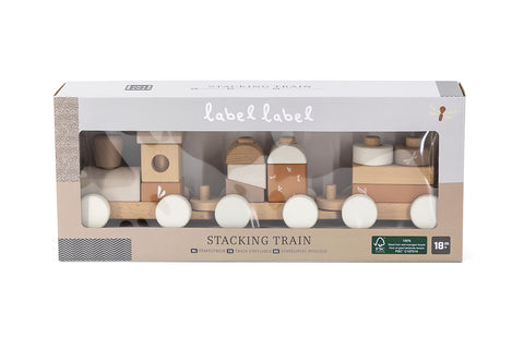 Label Label - Stacking Train - Nougat