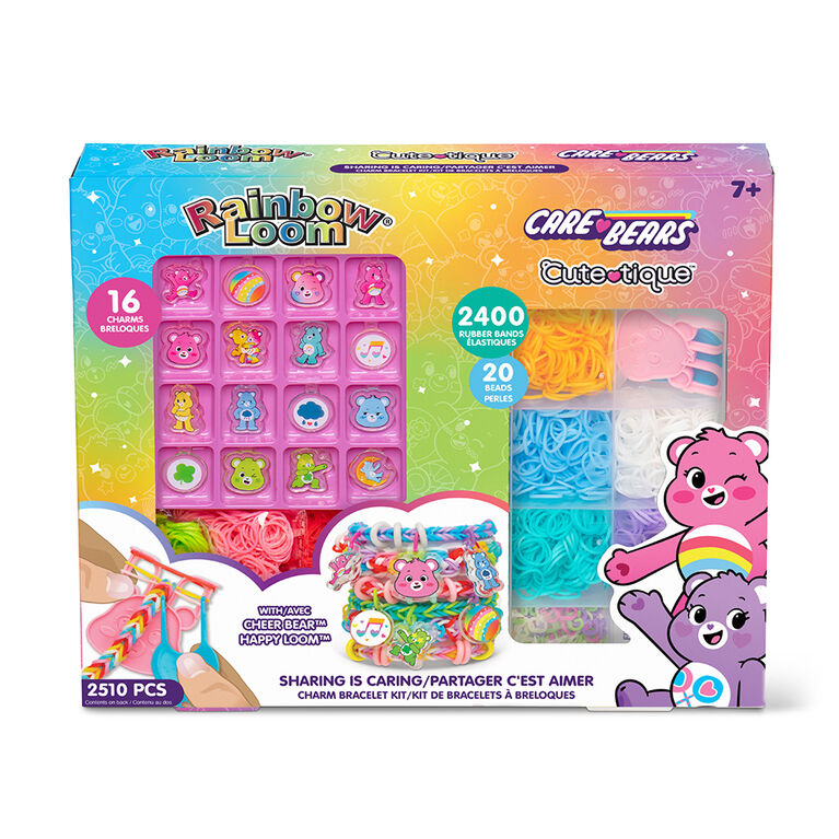 Rainbow Loom - Kit Cutetique Care Bears