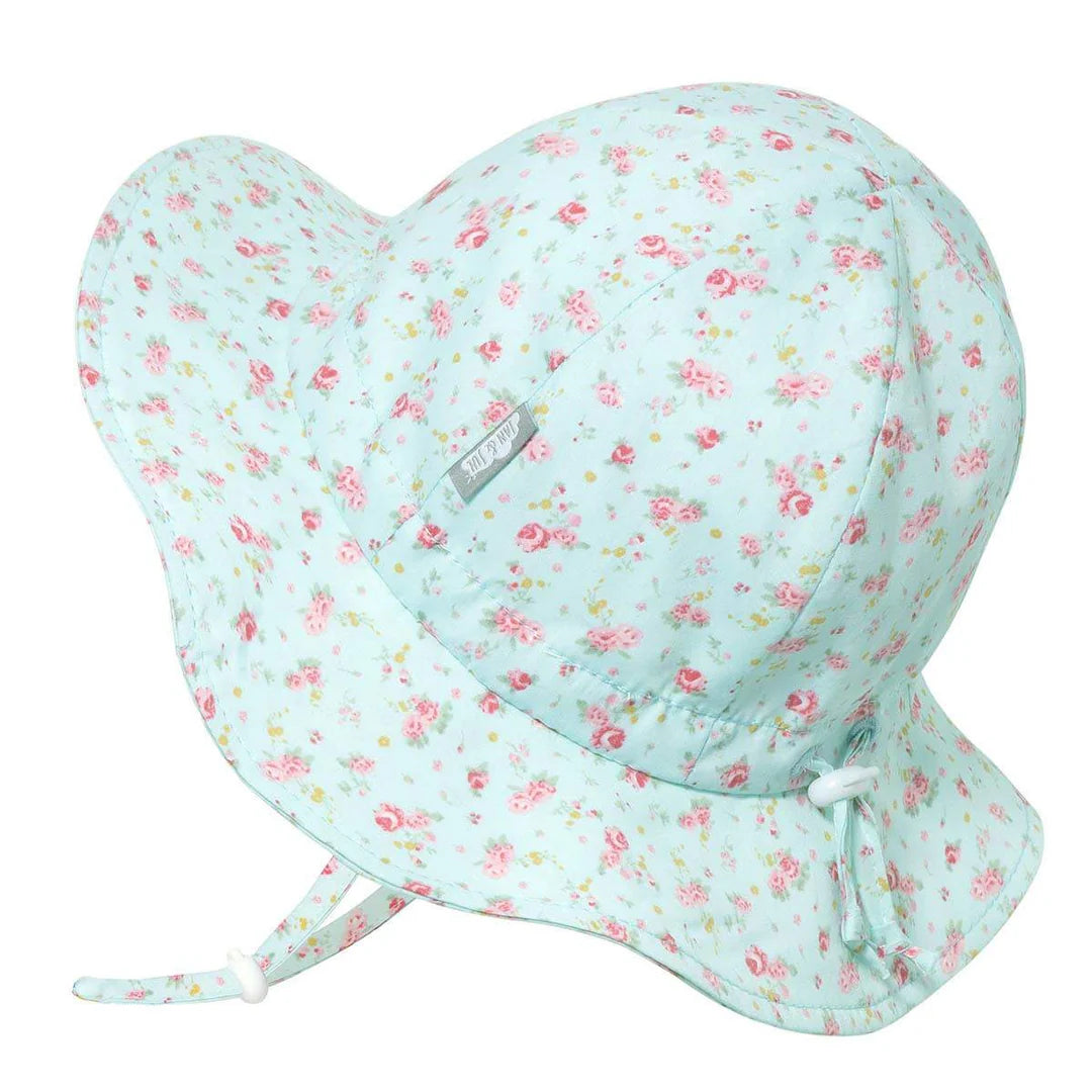 Jan &amp; Jul - Adjustable Cotton Sun Hat, Retro Pink SMALL