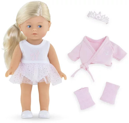 Corolle Mini Corrolines Rosy Ballerina Doll, 20cm