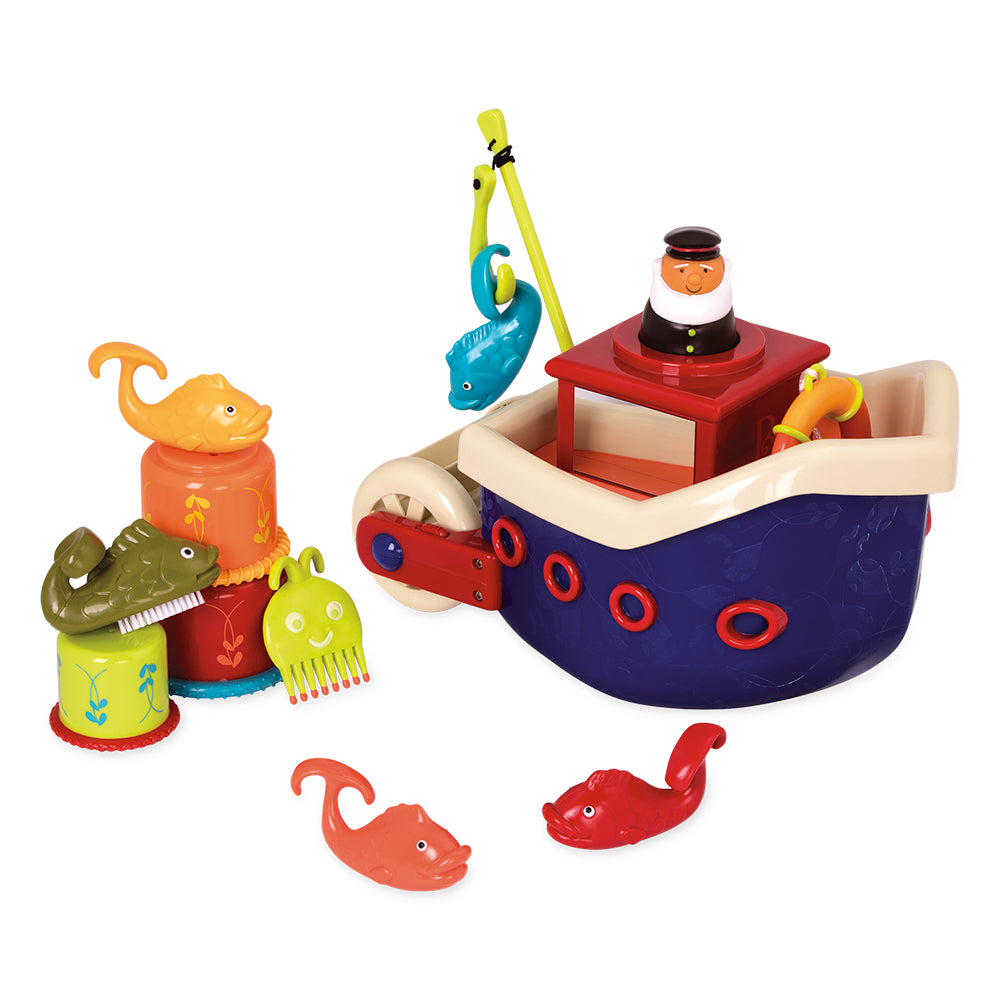 B.Toys - Bateau de pêcheur "Fish & Splish"