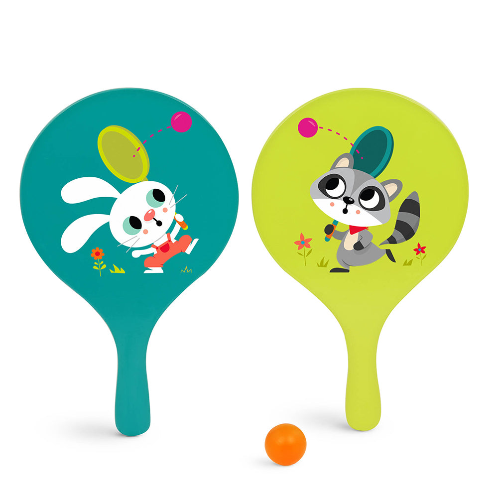 B. - Bounce &amp; Play Paddle Set