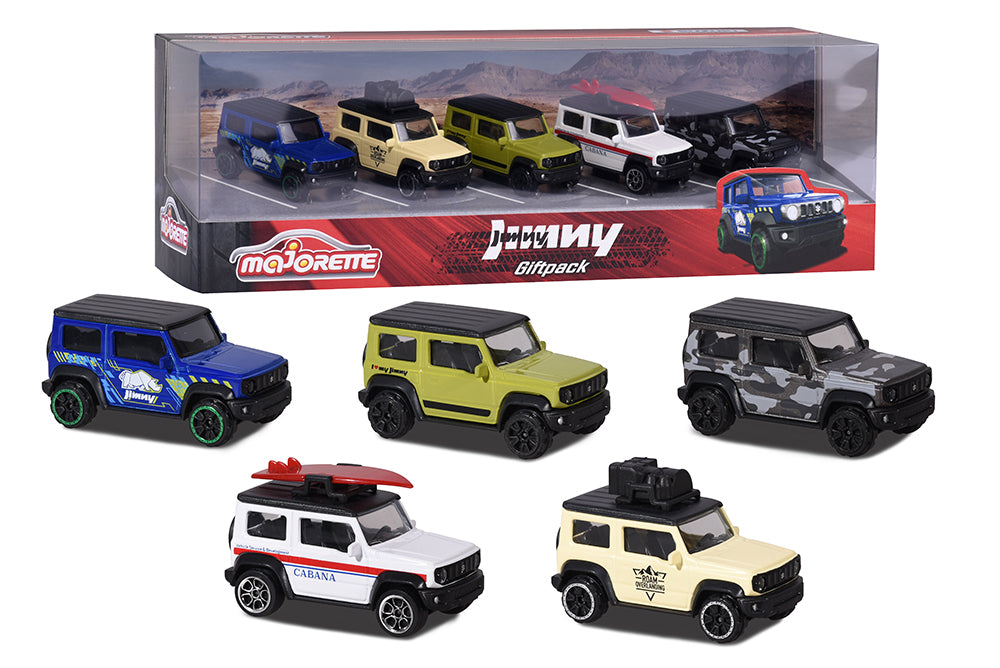 Majorette - Set of 5 Suzuki Jimny cars 