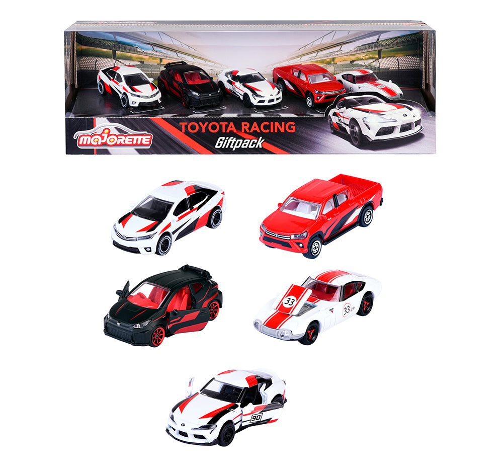 Majorette - TOYOTA Racing Gift Wrap 5 pieces