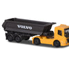 Majorette - Ensemble 4 camions de construction Volvo