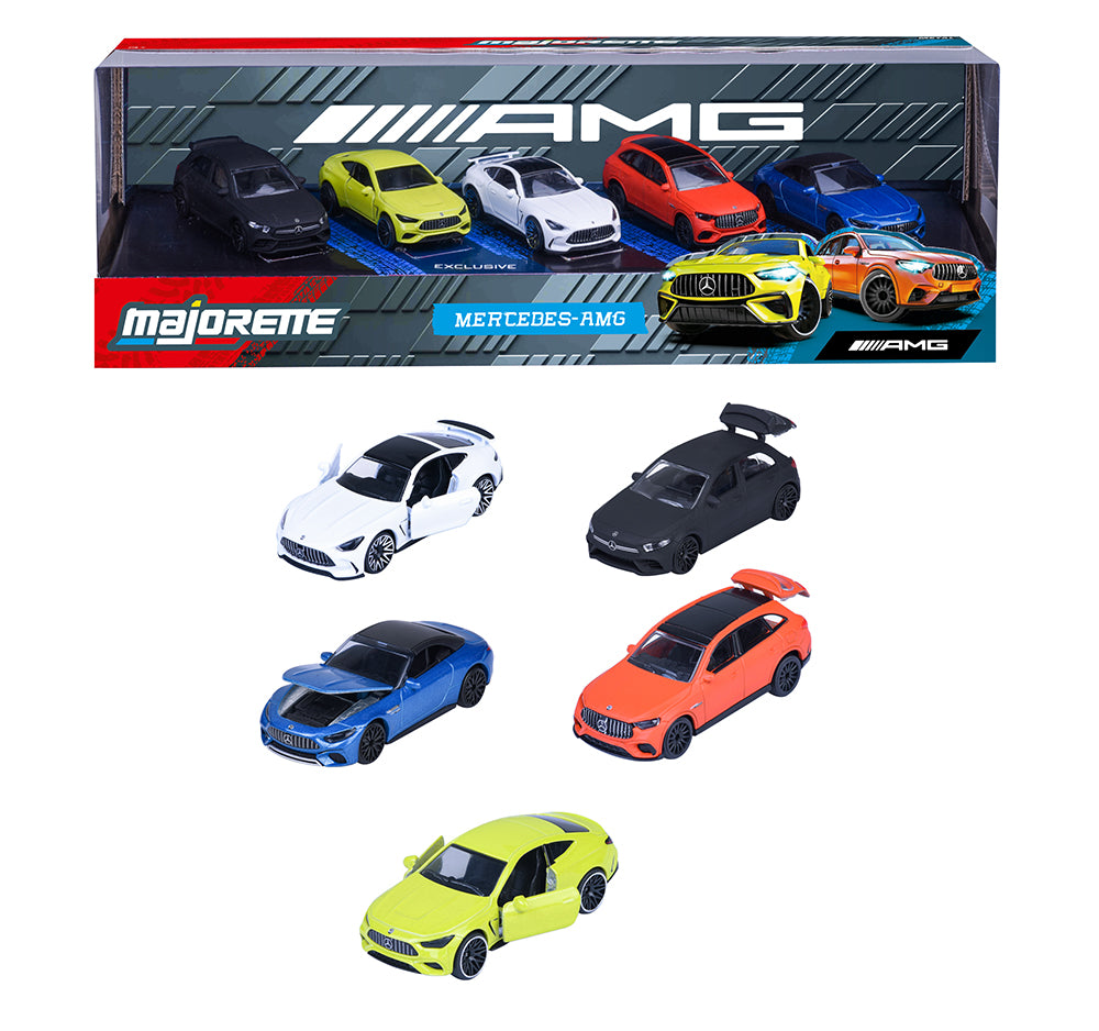 Majorette - Coffret cadeau 5 pièces Mercedes-AMG