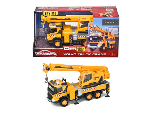 Majorette Volvo truck crane