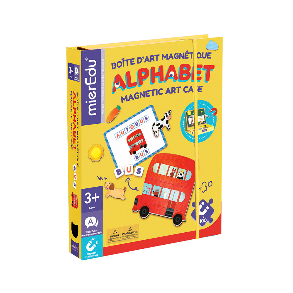 MierEdu - Magnetic Art Box - Bilingual Alphabet