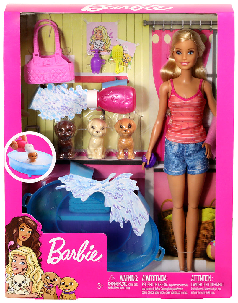 Barbie Career - Puppy Bath with Doll