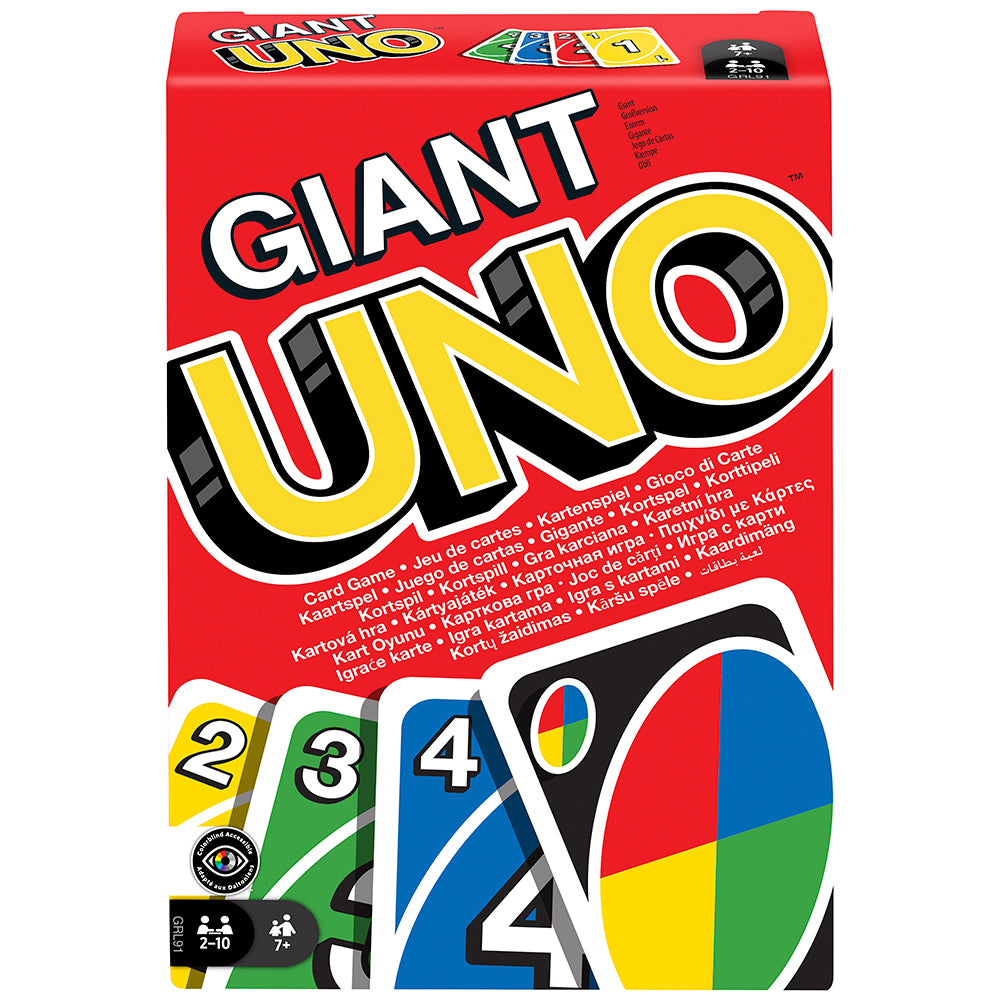 Jeu de cartes UNO Géant