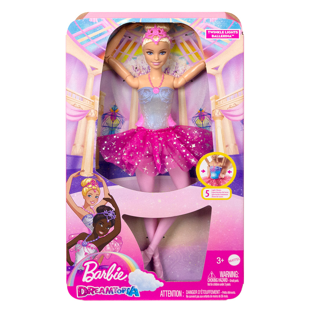 Barbie Dreamtopia - Ballerine avec lumières scintillantes